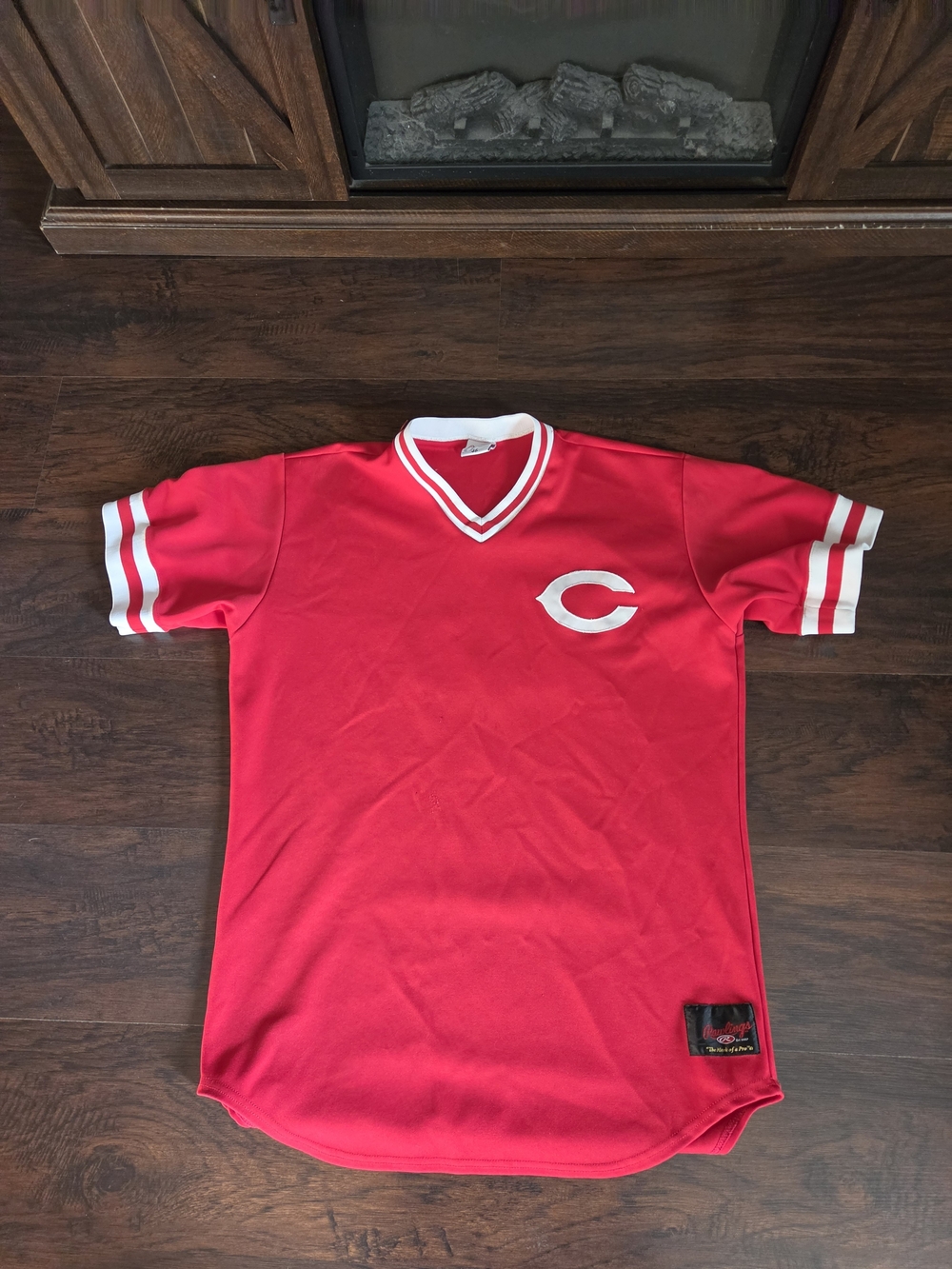 Vintage Rawlings Barry Larkin Baseball Jersey